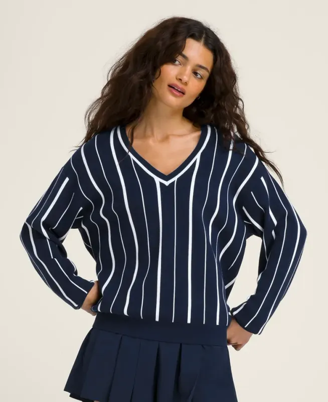 W Riviera V-Neck Sweater