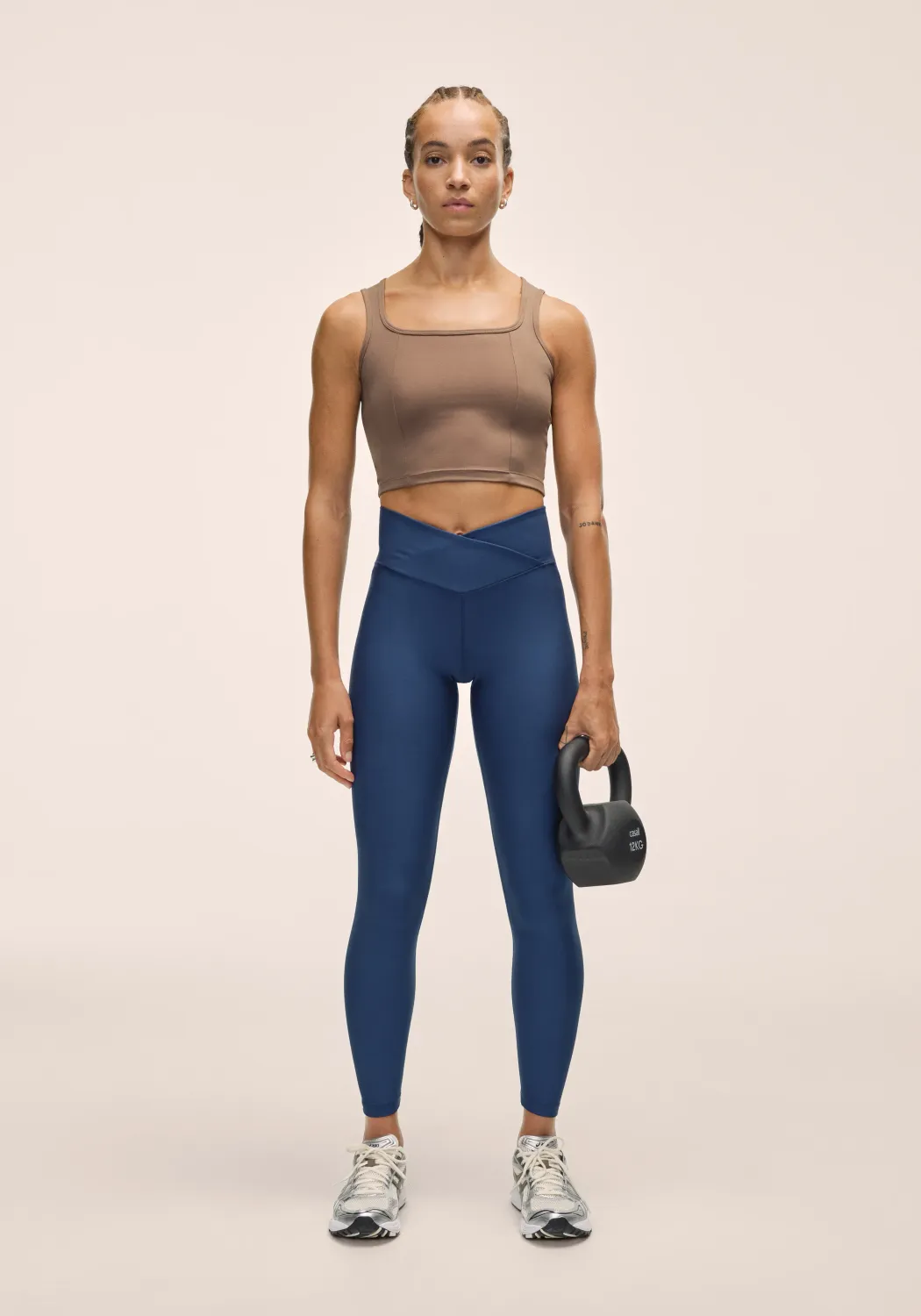 Overlap High Waist Tights