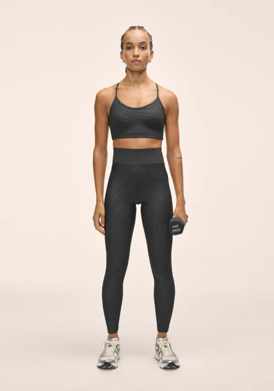 Heat Printed High Waist Tights