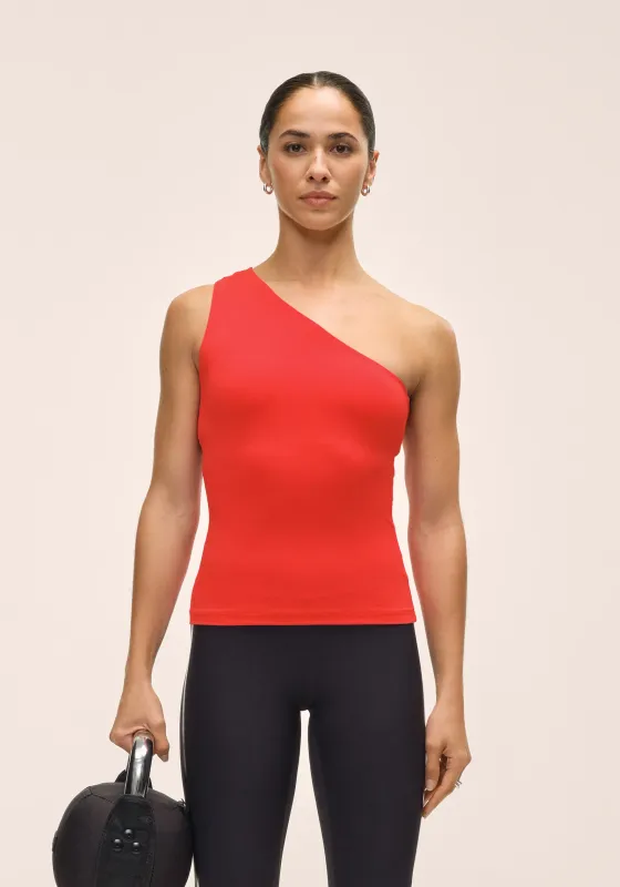 One Shoulder Bra Tank