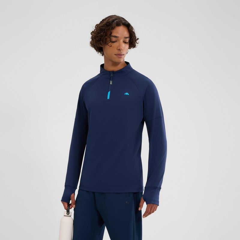 Musica 1/4 Zip LS Tee