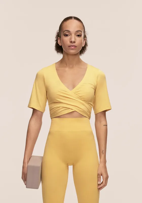 Delight Cropped Wrap Top