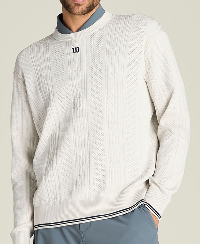 M Cable Sweater