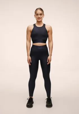Logo Elastic High Waist Tights
