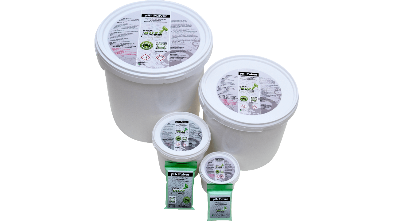 Green Buzz Liquids pH- Pulver