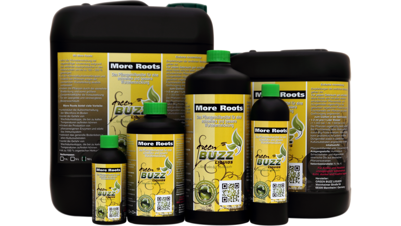 Green Buzz Liquids More Roots