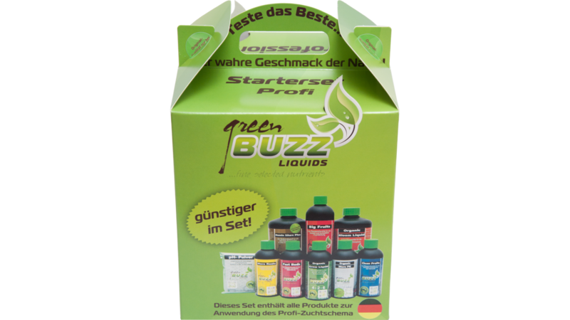 Green Buzz Liquids Starterset Professional