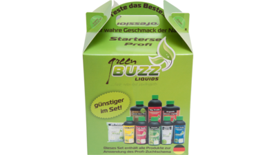 Green Buzz Liquids Starterset Professional
