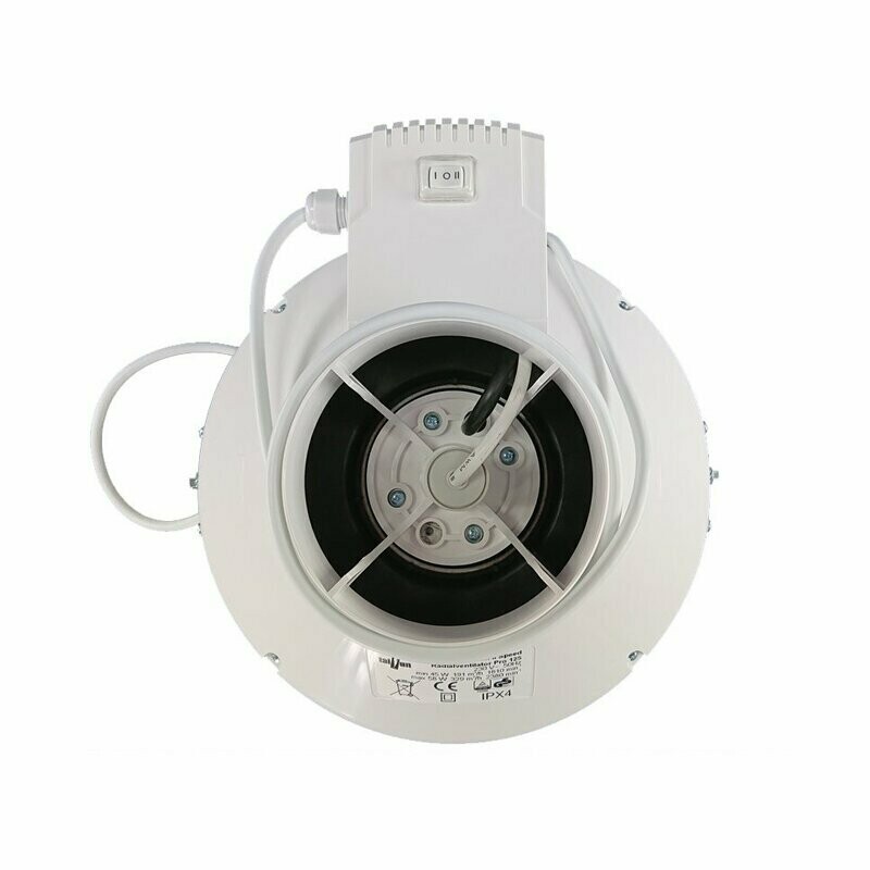 Taifun II Speed Radialventilator Pro 100mm - 125mm Taifun II Speed Radialventilator Pro 100mm - 125mm