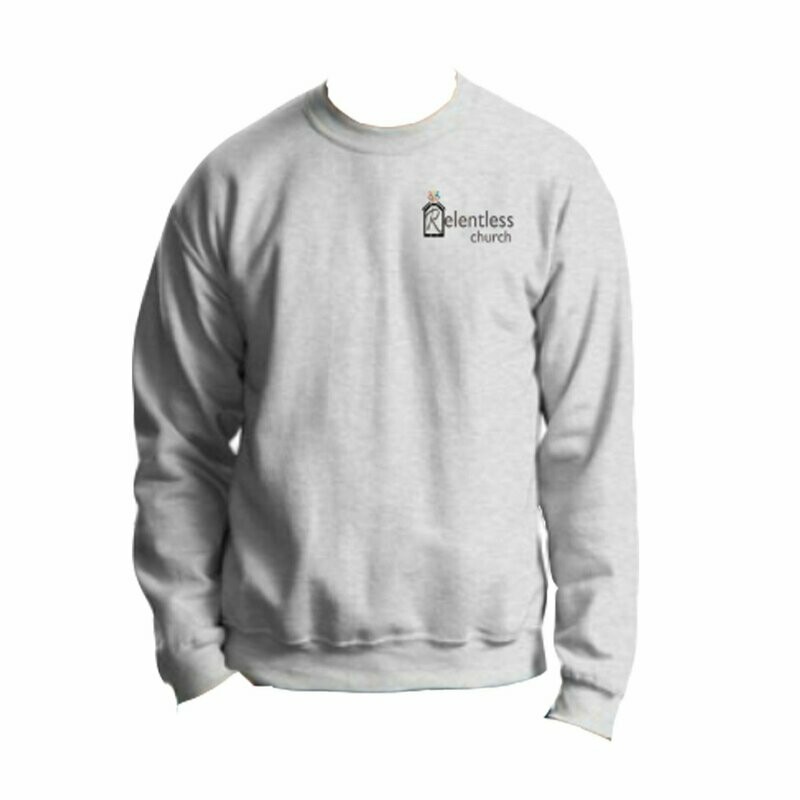Unisex Ash SweatShirt Gray Logo
