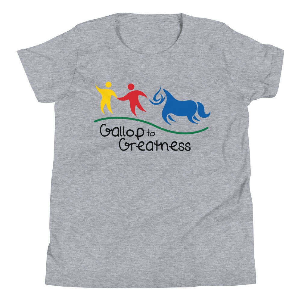 Gallop to Greatness - Youth Short Sleeve T-Shirt