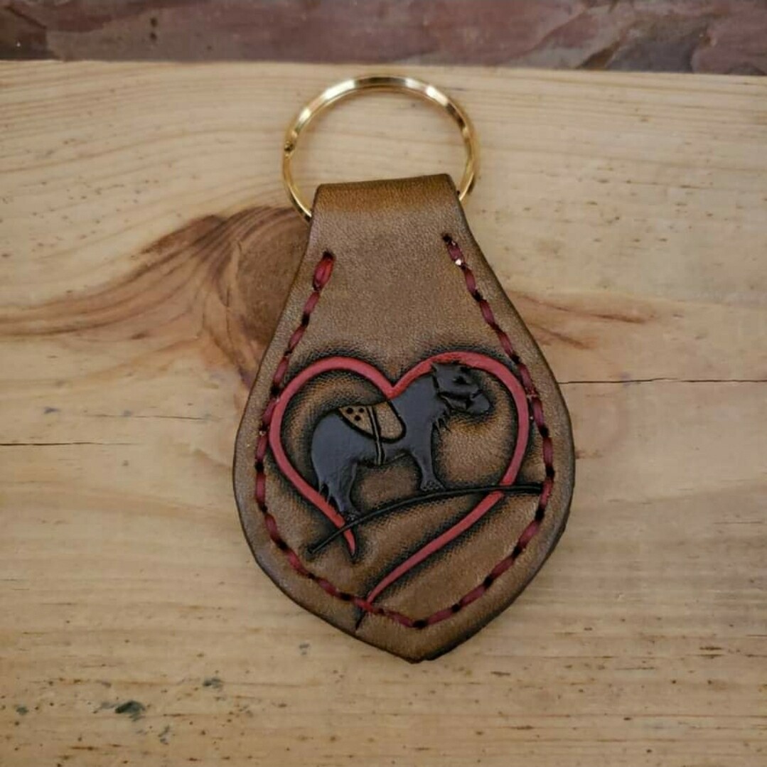 FTH Leather Key Ring