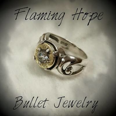 Bullet Casing Sterling Silver Ring