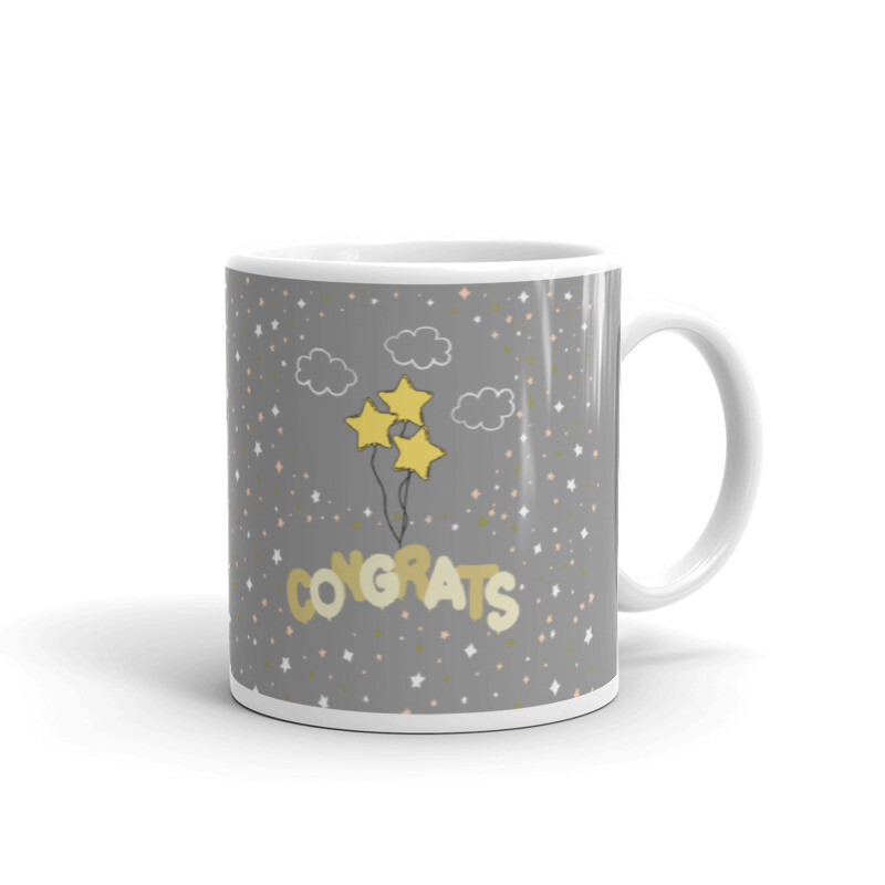 Coffee Mug: Congrats You Made It Out Of Bed - 11oz or 15oz