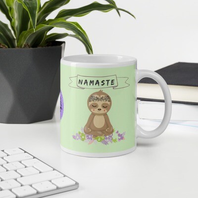 Coffee Mug: Yoga Namaste - 11oz or 15oz
