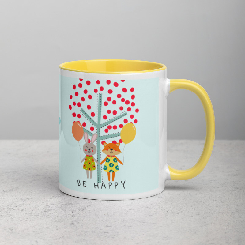 Coffee Mug: Be Happy - 11oz Mug Only
