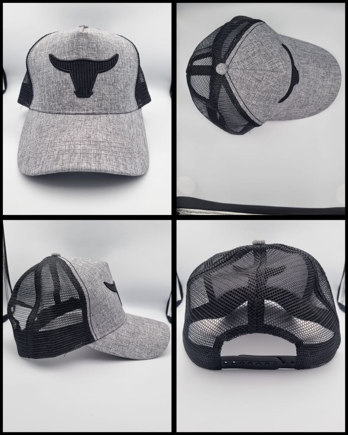 Mélange Trucker - Light Grey