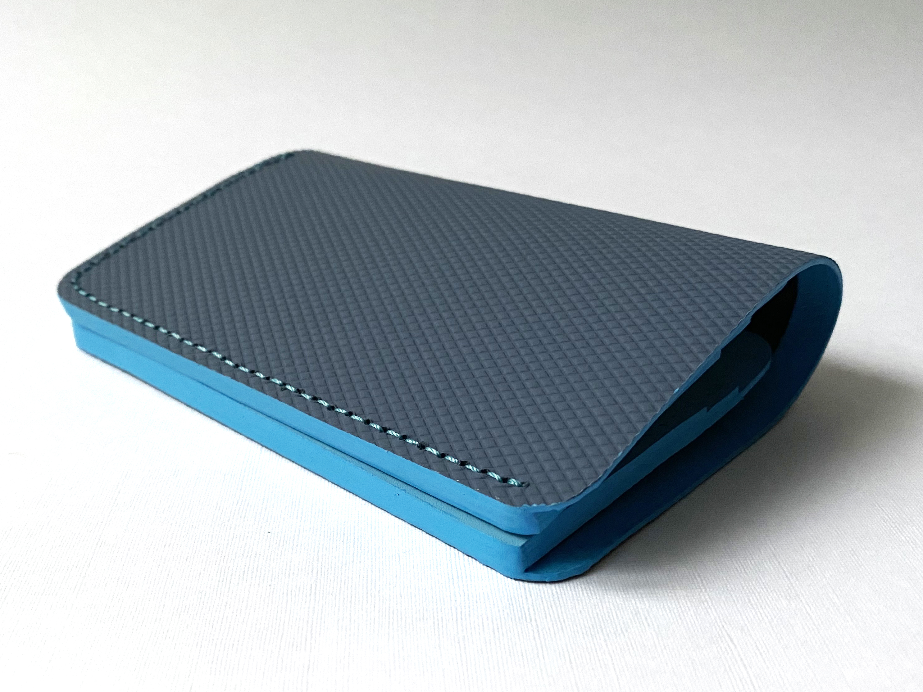 PORTOFEL GRI STRIAT RFID