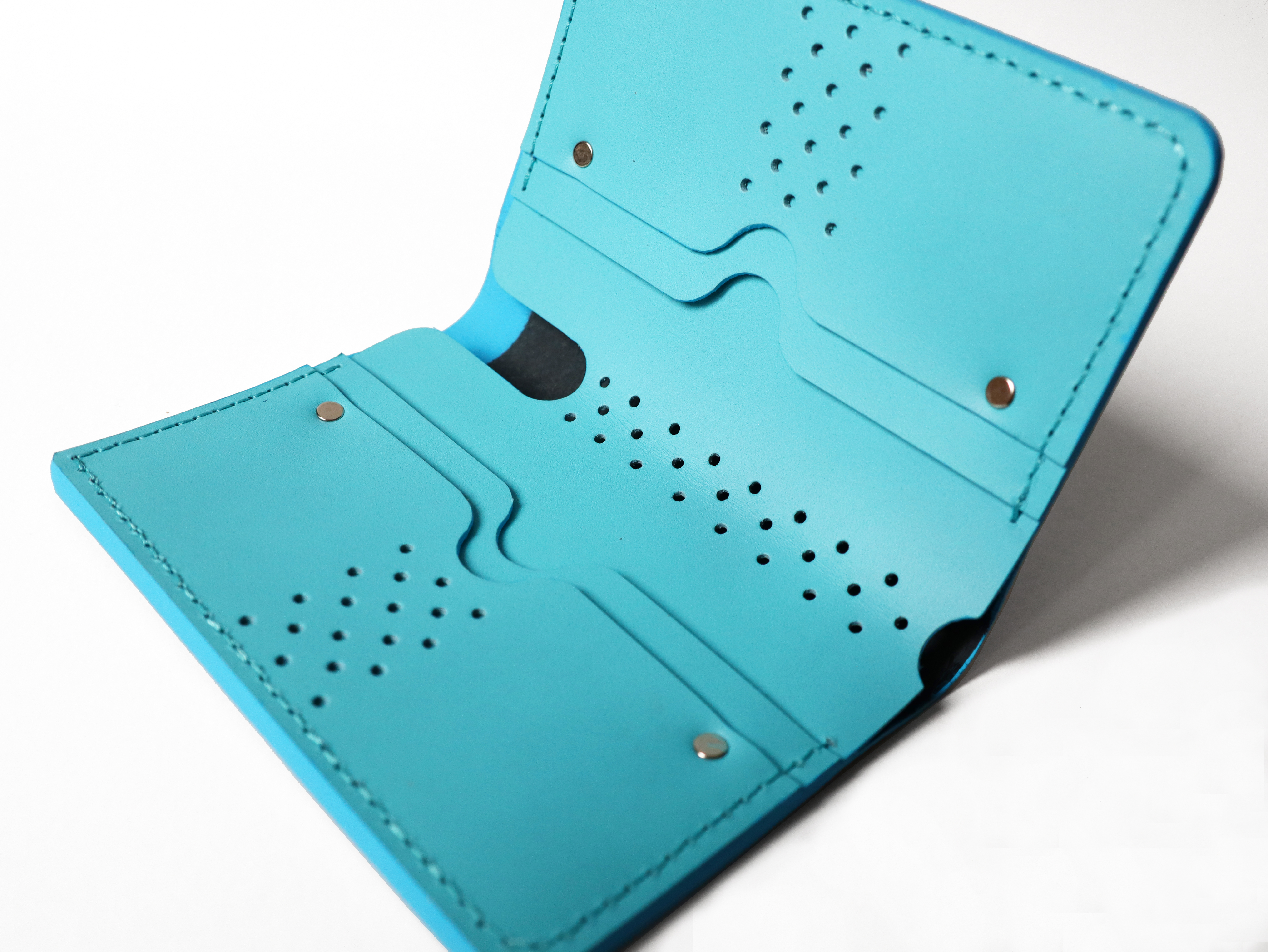 PORTOFEL GRI STRIAT RFID