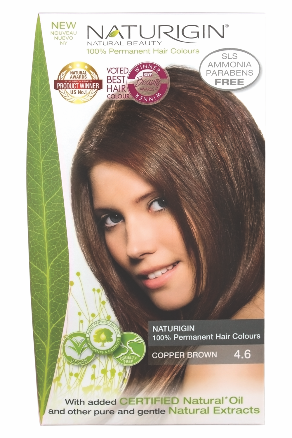 4.6 Hair Color: Copper Brown [3.9 fl oz]