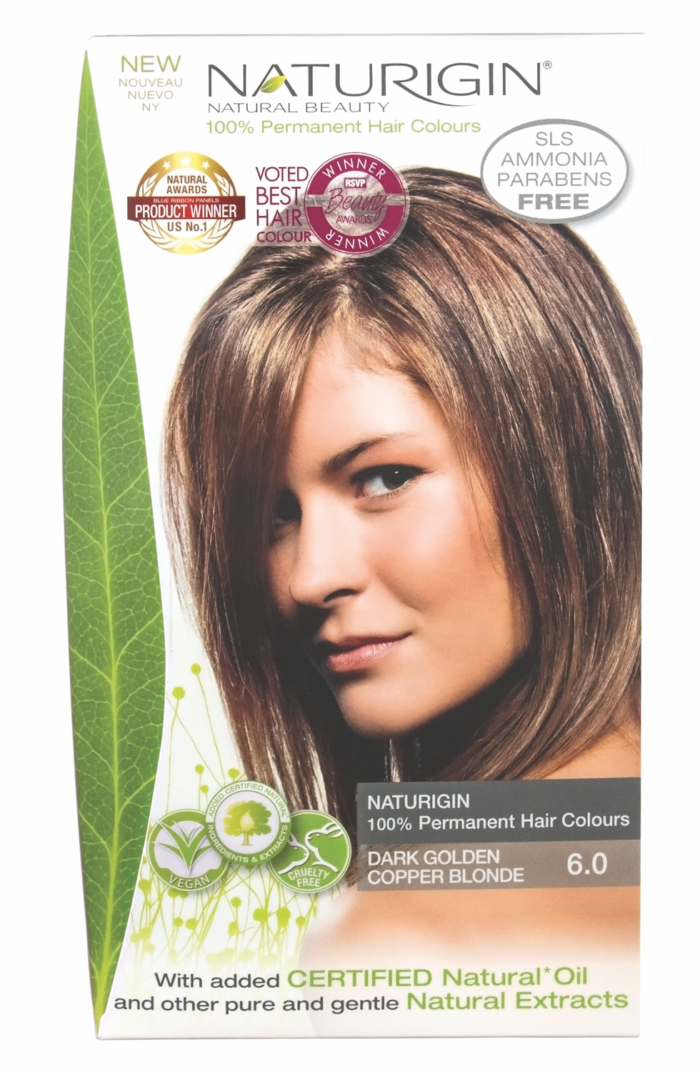 6.0 Hair Color: Dark Golden Copper Blonde [3.9 fl oz]