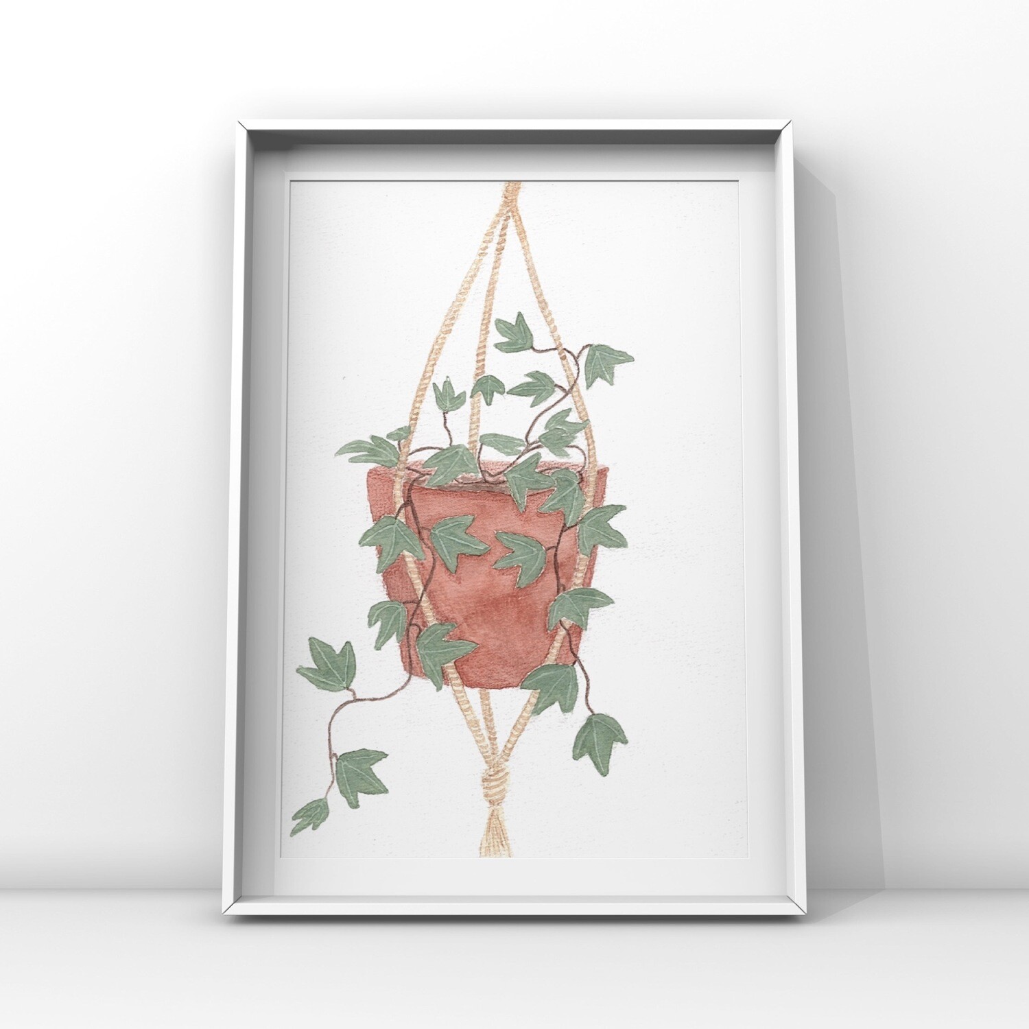 Murgröna akvarell, A4- print Murgröna akvarell, A4- print