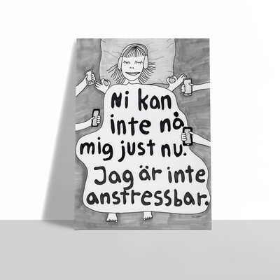 Inte anstressbar | poster