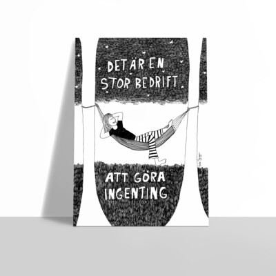 Stor bedrift | poster