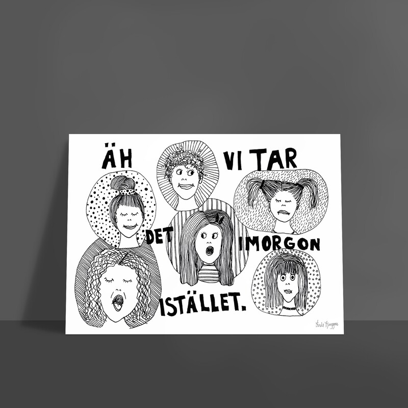 Tar det imorgon | poster