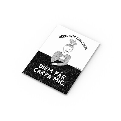 Carpe diem | Miniprint A6 | vykort