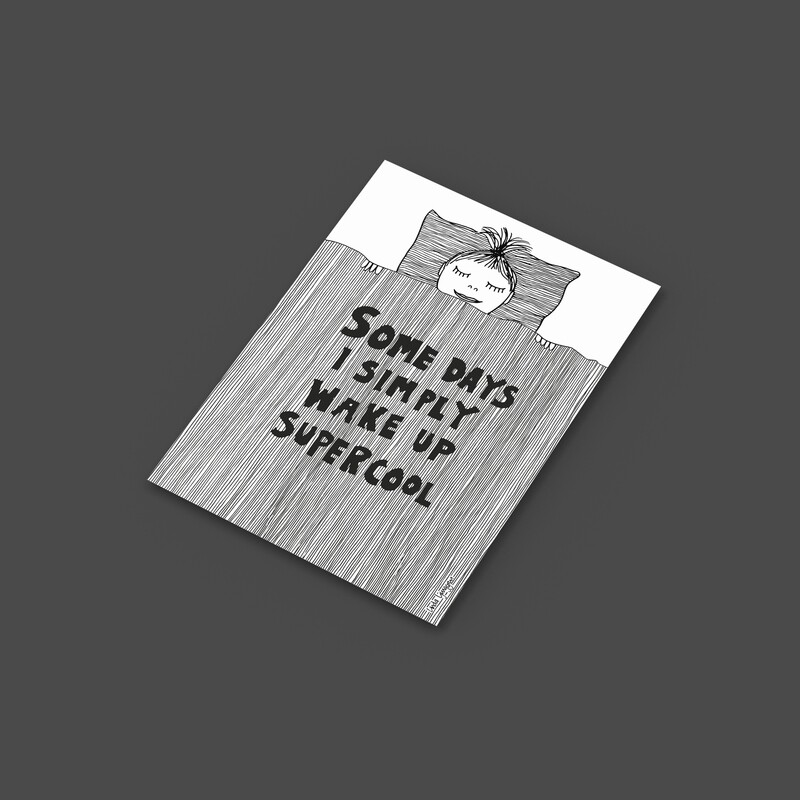 Supercool | Miniprint A6 | vykort
