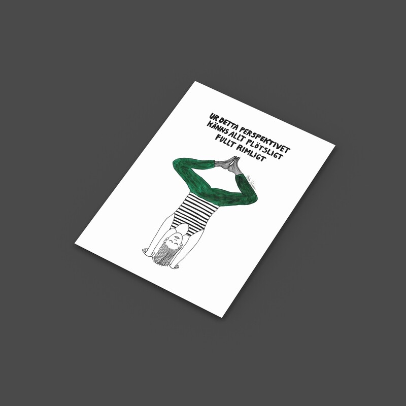Perspektiv | Miniprint A6 | vykort
