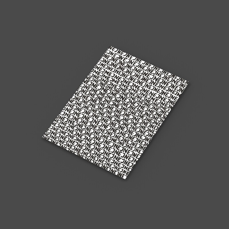 Nej nej nej | Miniprint A6 | vykort