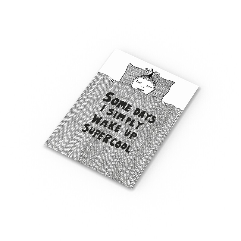 Supercool | Miniprint A6 | vykort