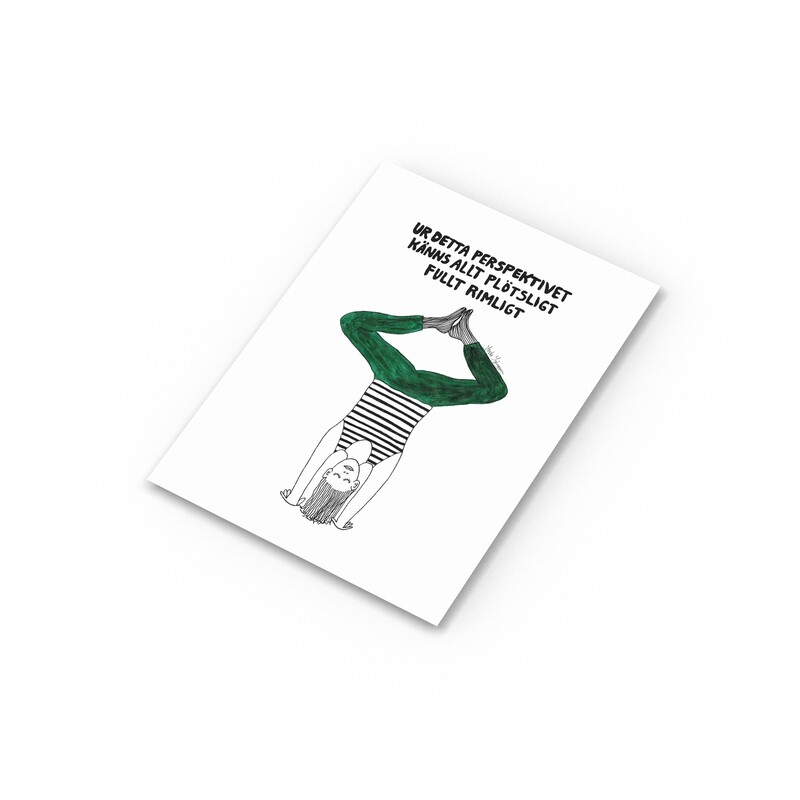 Perspektiv | Miniprint A6 | vykort