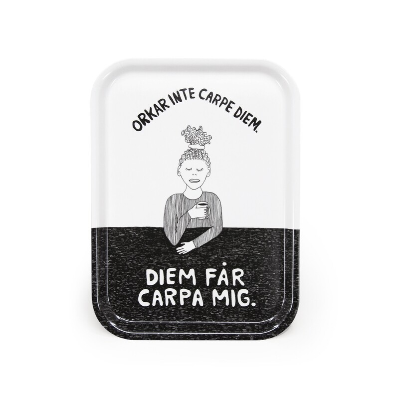 Bricka | Carpe diem | 20x27cm