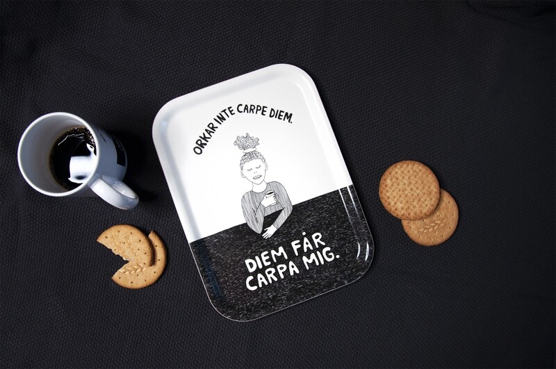 Bricka | Carpe diem | 20x27cm