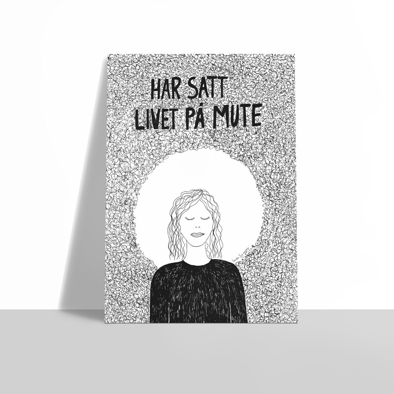 Livet på mute | poster | Nedsatt pris