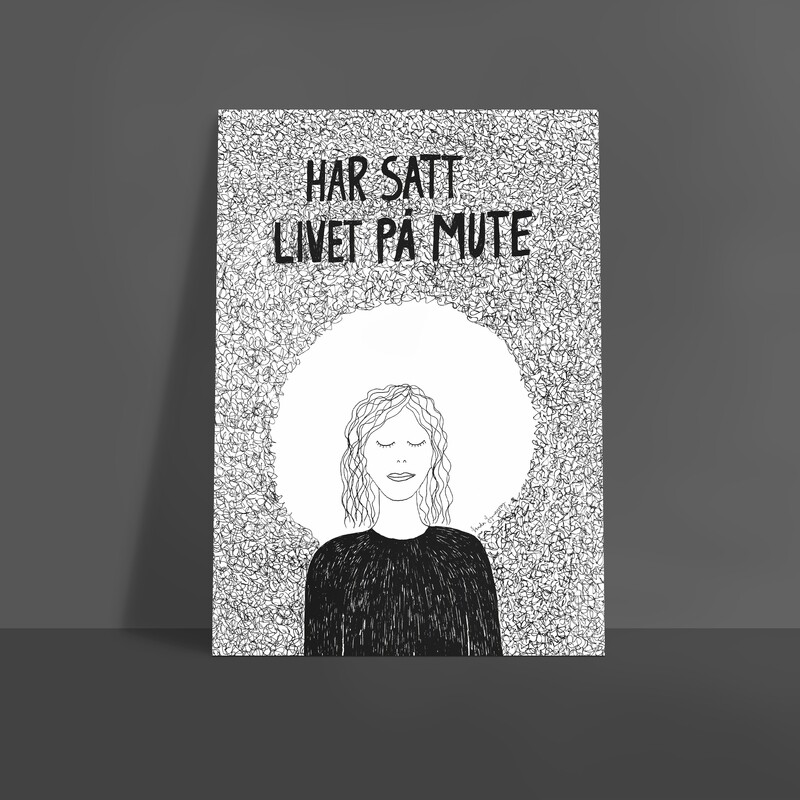 Livet på mute | poster | Nedsatt pris