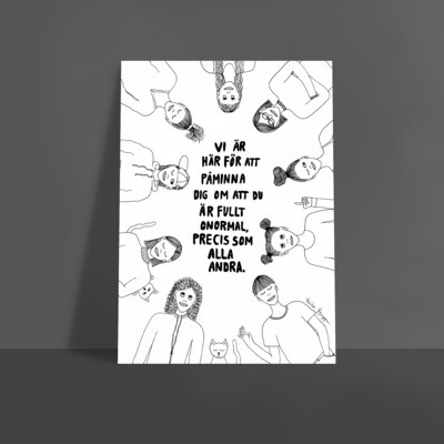 Fullt onormal | poster