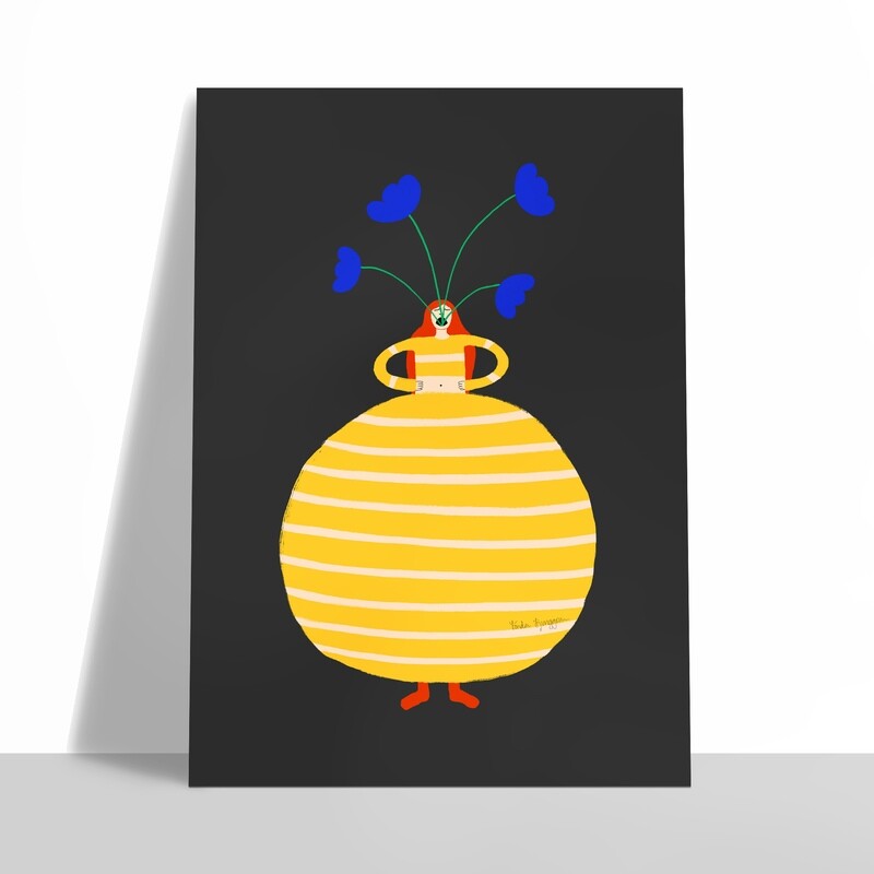 Kapabel, mörk | poster
