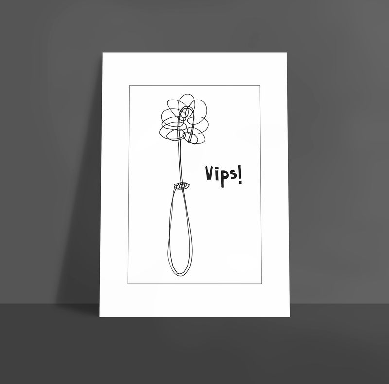 Vips | A4-print | Nedsatt