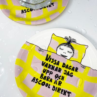 Glasunderlägg / Minibricka | Ascool direkt Solveig | 11cm