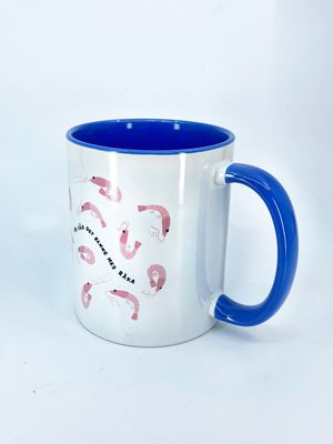 Mugg, Banne mej räka, blå