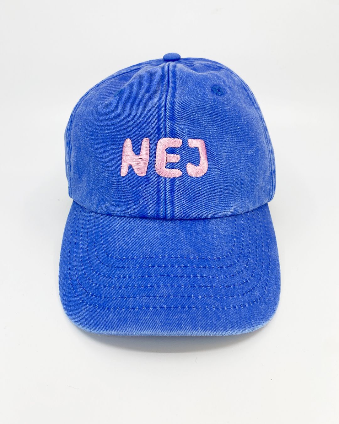 Keps | NEJ | Vintage kornblå