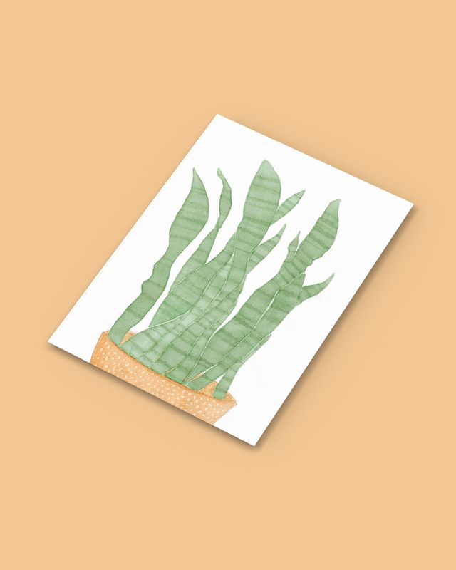 Svärmorstunga | Miniprint A6 | vykort