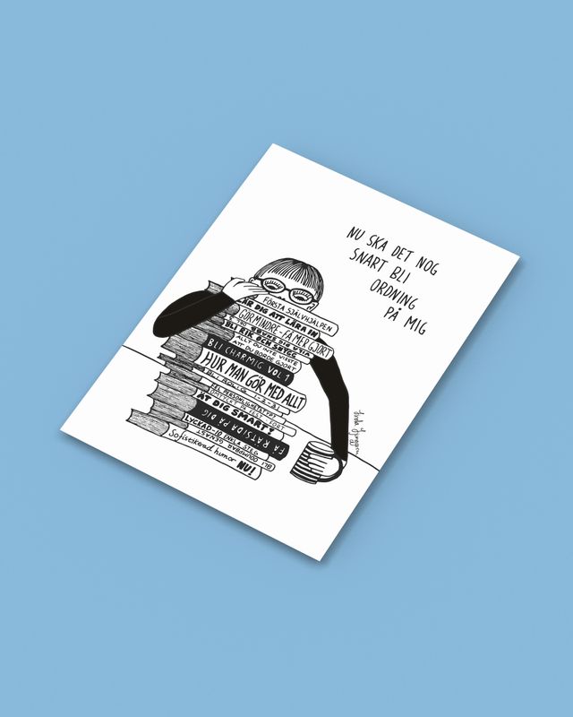 Självstjälp | Miniprint A6 | vykort