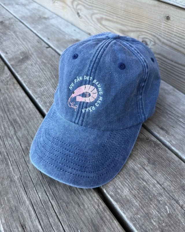 Keps | Banne mej räka | Vintage mörkblå