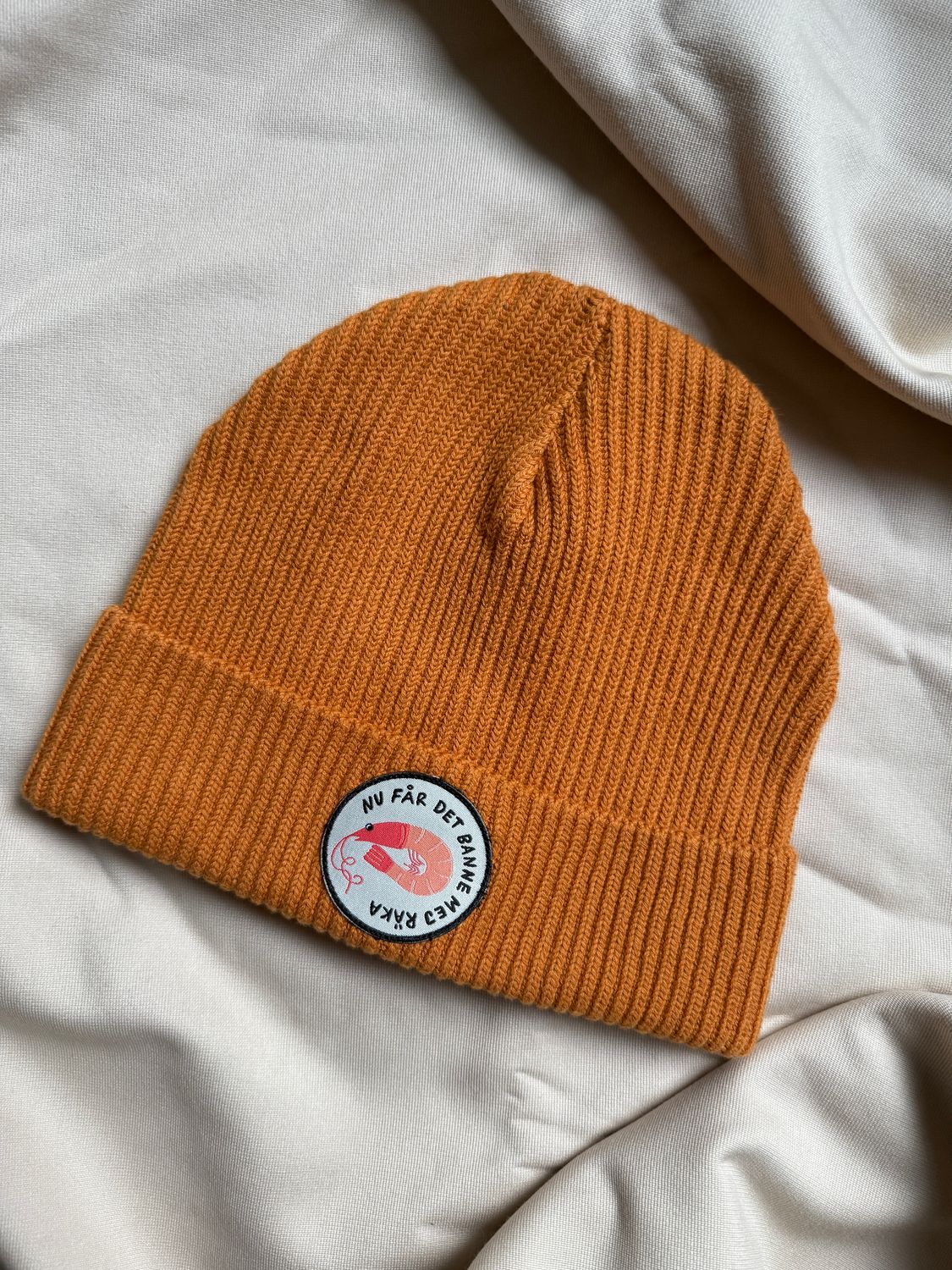 Mössa | Banne mej räka | Orange/senap