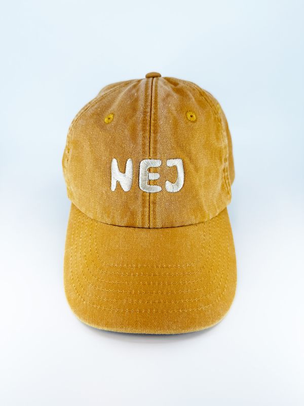 Keps | NEJ | Vintage Senapsgul